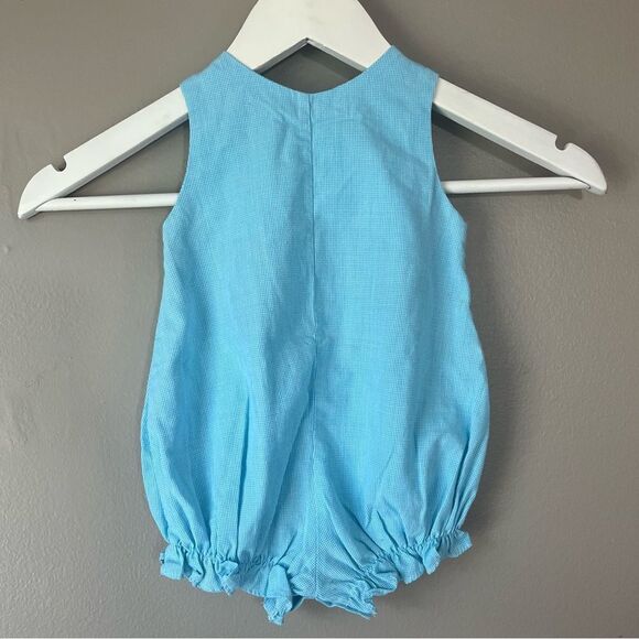 3/$20🌴 Castles and crowns baby 6 months outfit blue fish bubble beach vacation - Picture 3 of 6
